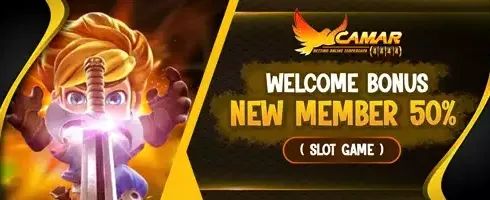 Bonus Selamat Datang Member Baru promotional banner